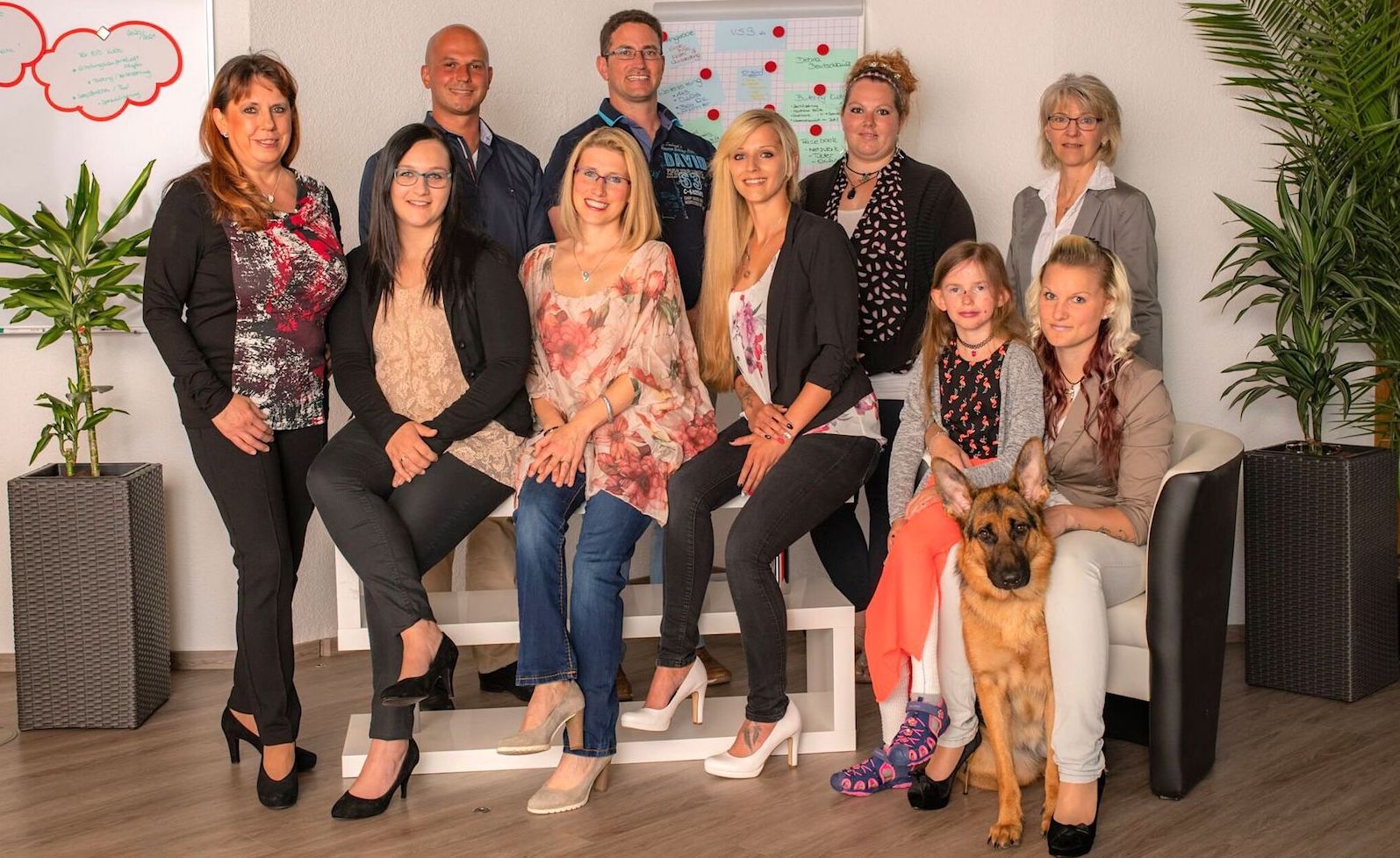 Das Team "Care for Butterfly"